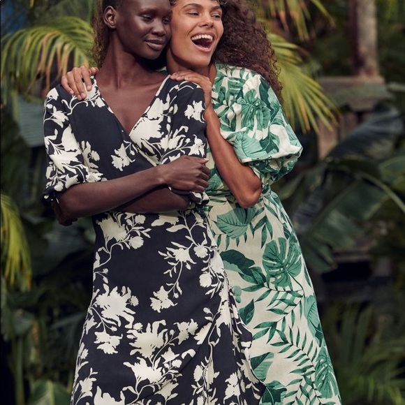 JOHANNA ORTIZ NWT x H&M. Long wrap dress - Picture 5 of 16